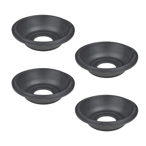 Solid Spare 4 Carburetor Diaphragm Vacuum Membrane Fit For KAWASAKI NINJA ZX-6R 1998-2002