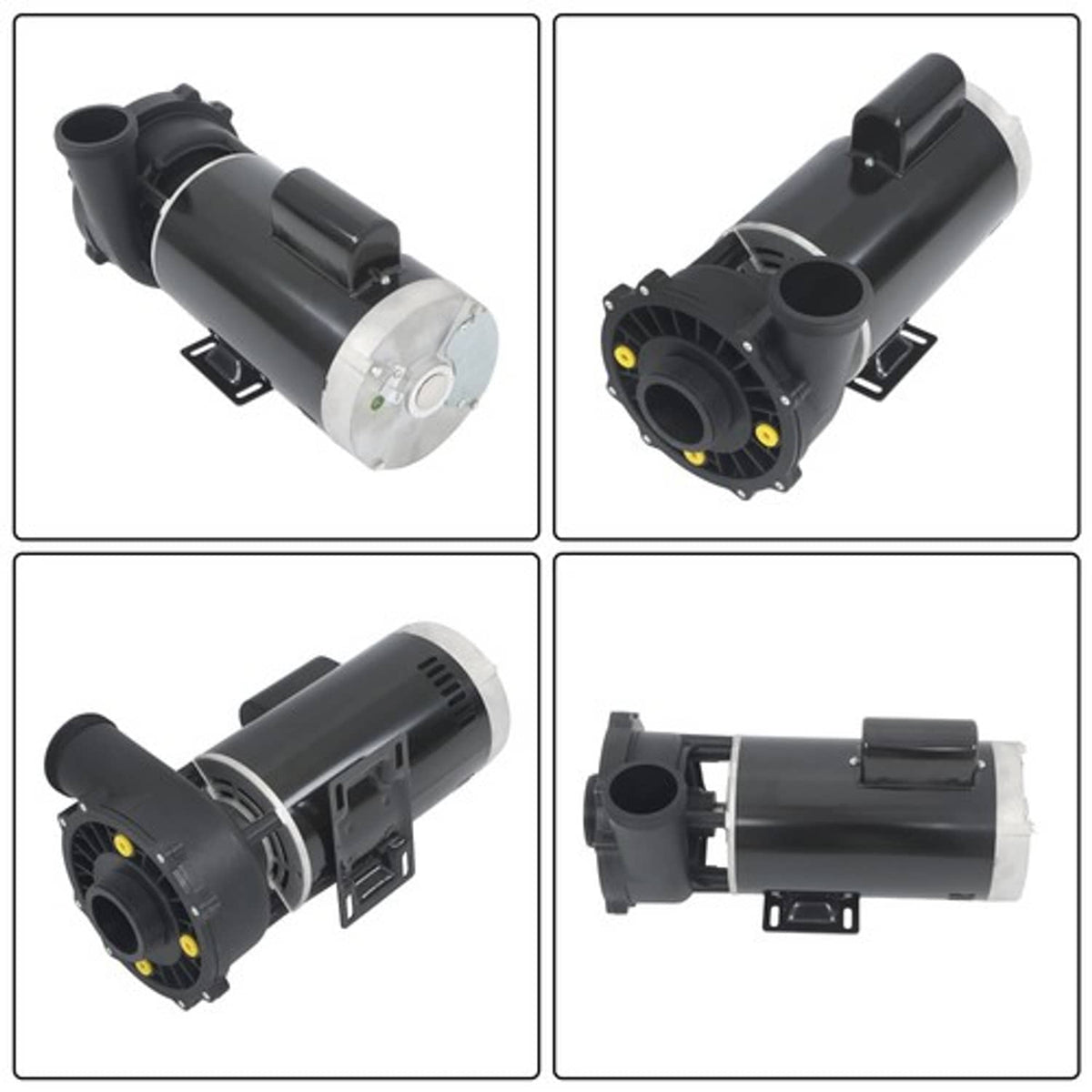 Solid Spare Spa Pump 3722021-1D 5HP 230V 2“ Intake and 2" Discharge 56Y Frame Hot Tubs