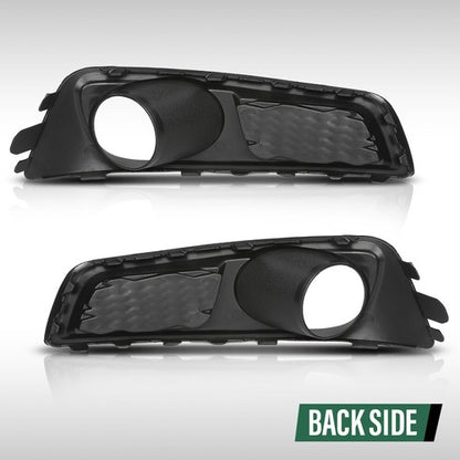 Solid Spare Front Bumper Fog Light Bezel Lamp Trim Fit For 10-12 Subaru Legacy Left+Right