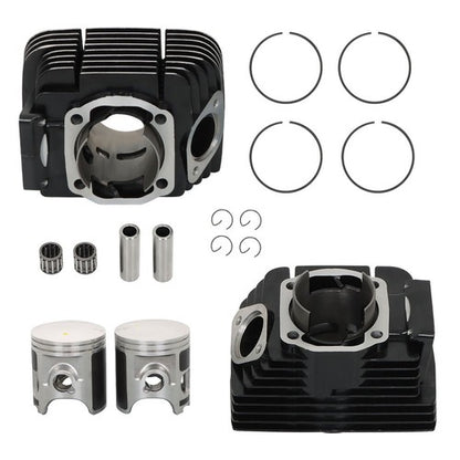 Solid Spare Cylinder Rebuild Kit Pistons Rings Pins For Yamaha Rd350 1973-1975 New