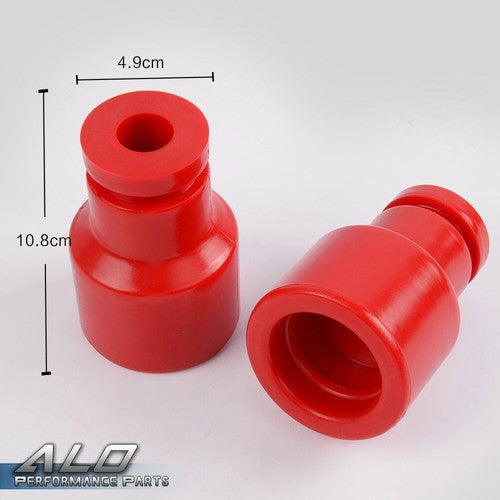 Solid Spare Fit For 07-17 Jeep Wrangler JK 2 Door 2.5" Coil Front Lift Suspension Kit