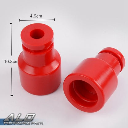 Solid Spare Fit For 07-17 Jeep Wrangler JK 2 Door 2.5" Coil Front Lift Suspension Kit