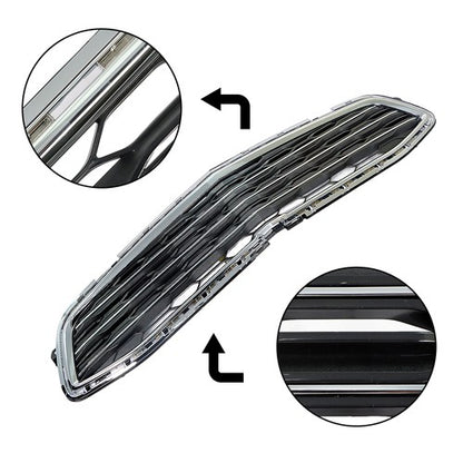 Solid Spare Grill Grille Bumper Center Plastic Fit For Chevrolet Malibu 2016-2017 2018