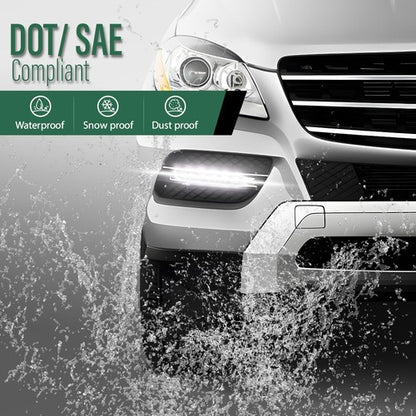 Solid Spare LED DRL Daytime Running Light Right Fit For 10-12 Mercedes Benz ML GL GLK