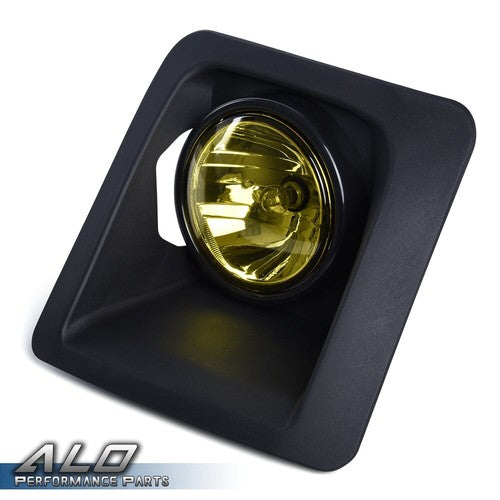 Solid Spare Fit For 14-2015 GMC Sierra 1500 Left & Right Side Yellow Lens Bumper Fog Lights