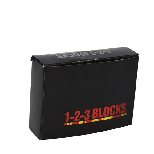 Solid Spare 5 MATCHED PAIRS PRECISION 1-2-3 BLOCKS 23 HOLES MACHINIST 123 .0002"