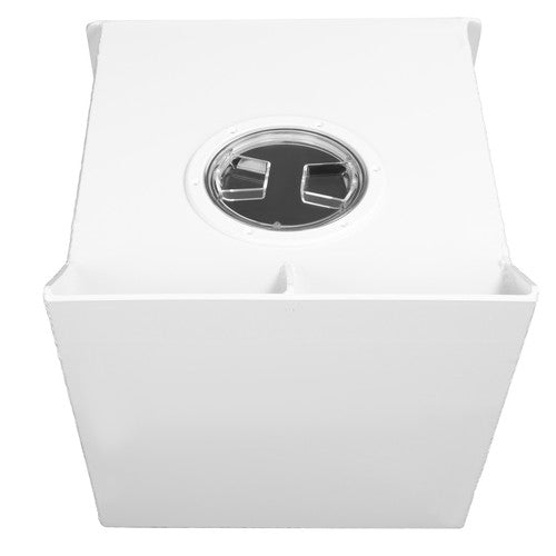 Solid Spare White 20" Outboard Single Engine Bracket For Boat Universal