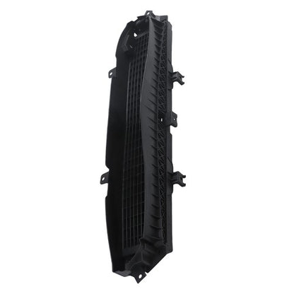 Solid Spare For 2014-2016 Chevy Malibu Black Plastic Front Bumper Grille Shutter 23478032