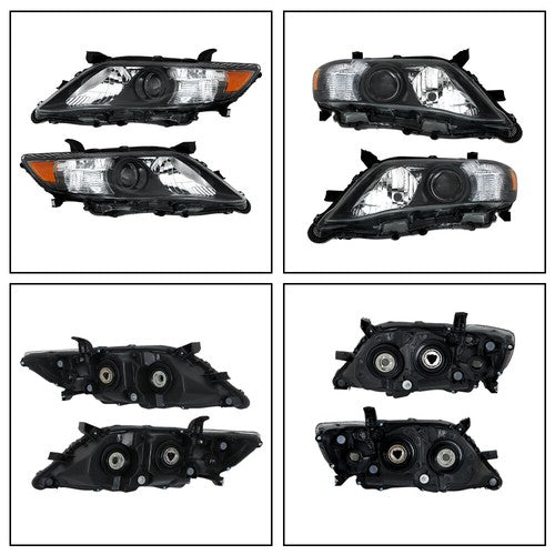 Solid Spare For Toyota Camry SE 2010-2011 Headlamps Headlights Built Models LH RH Side