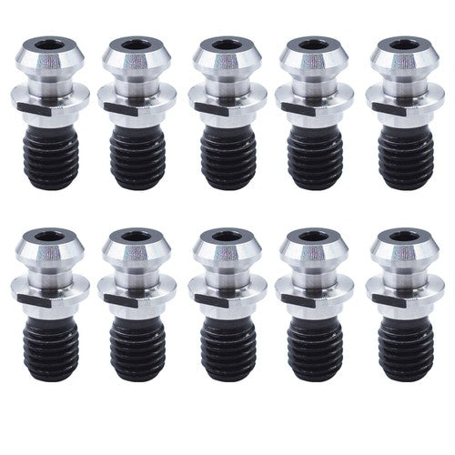 Solid Spare For Mazak Fadal HURCO Okuma CAT40 450.740"Coolant Pull Stud Retention Knob10pc