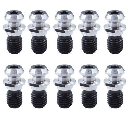 Solid Spare For Mazak Fadal HURCO Okuma CAT40 450.740"Coolant Pull Stud Retention Knob10pc