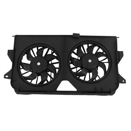 Solid Spare Radiator Cooling Dual Fan 620042 Fit For Dodge Caravan 2005 2006-2007 4677695AA