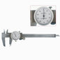 Solid Spare 6" DIAL CALIPER CARBON STEEL SHOCKPROOF .001" OF ONE INCH