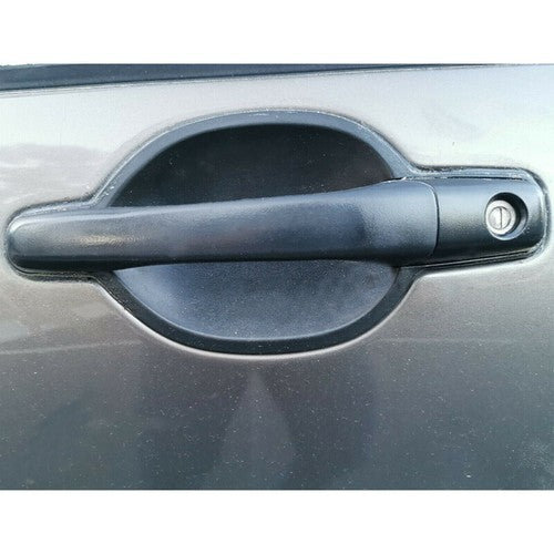 Solid Spare Exterior Door Handle For Mitsubishi Endeavor 2004-2008 09 2010-11 Front LH Black