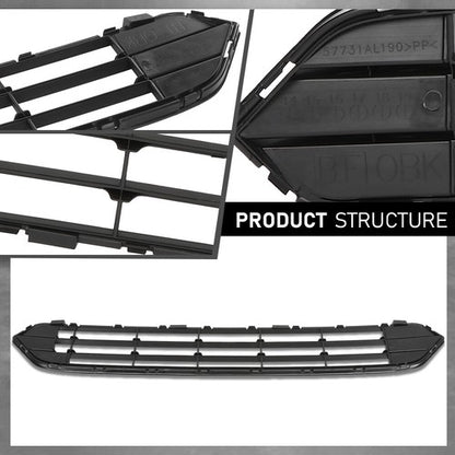 Solid Spare Fit For 2015 2016 2017 Subaru Outback Front Bumper Lower Grille SU1036100