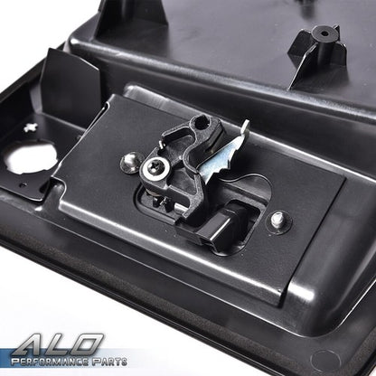 Solid Spare Rear Right Cargo Door Handle & License Plate Holder Fit For Ford E150 E250 E350