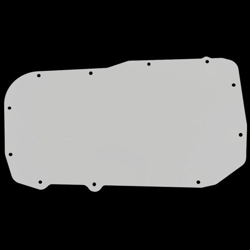 Solid Spare Fit For 77-90 B-Body Caprice 4th Gen Aluminum A/C Heater Delete Panel Plate