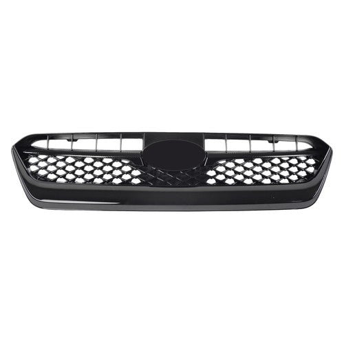 Solid Spare Front Upper Grille Plastic Gloss Black Suitable For Subaru WRX/WRX STI 2015-2017