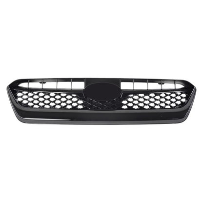 Solid Spare Front Upper Grille Plastic Gloss Black Suitable For Subaru WRX/WRX STI 2015-2017