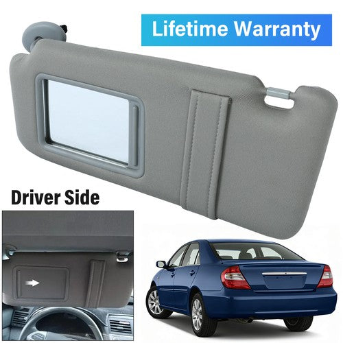 Solid Spare Left Driver Side Sun Visor Sunshade with/without sunroof For Toyota Camry 07-11