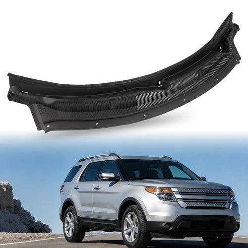 Solid Spare Windshield Wiper Cowl Panel Grille For Ford Explorer 2011-2019 FO1271109