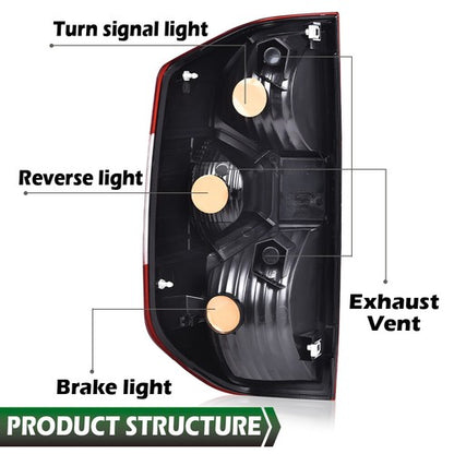 Solid Spare Fit For 2014-2021 Toyota Tundra Rear Tail Light Brake Lamp Assembly Right Side