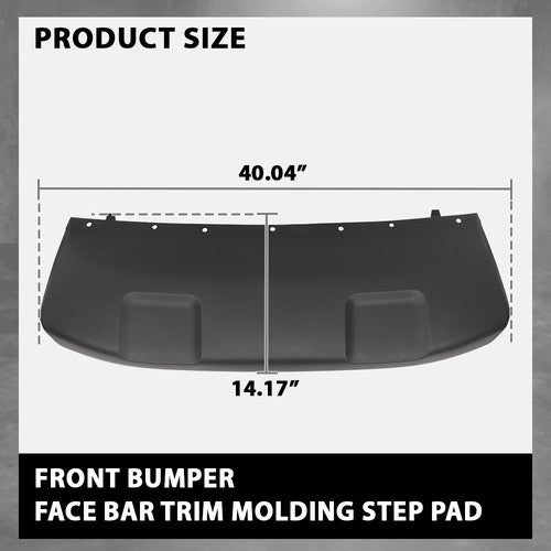 Solid Spare FO1015129 Front Skid Plate Fit For 18-22 Ford EcoSport Without Fog Lamps