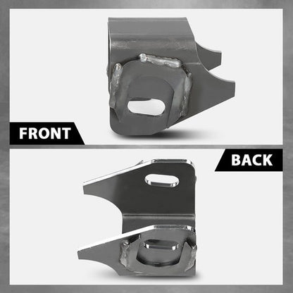 Solid Spare Lower Control Arm Mounts Fit For 1984-2006 Jeep Wrangler Cherokee Comanche