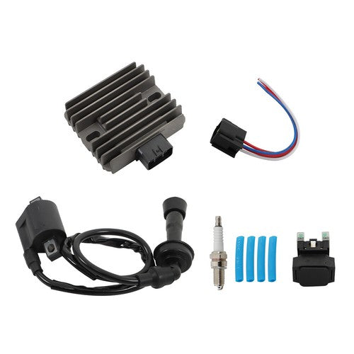 Solid Spare Ignition Coil Regulator Relay Connector Plugs For YAMAHA Rhino 660 2004 - 2007