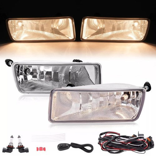 Solid Spare For Ford Explorer 2006-10 & Sport Trac 2007-2010 Fog Lights w/Bulbs+Wiring LH&RH