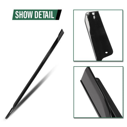 Solid Spare Side Skirts Extension Panel Fit For 2020-2025 BMW G06 X6 M Sport Gloss Black