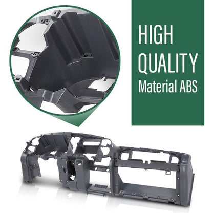 Solid Spare Fit For 1998-2001 Dodge Ram Dashboard Dash Core Structure Frame Mount Gray