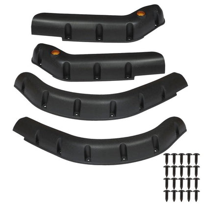 Solid Spare New Golf Cart Standard Fender Flares Front and Rear For EZGO TXT Model 4pcs