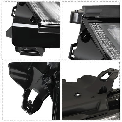 Solid Spare Fog Light Assembly Driver For Chevrolet Traverse 2022-2023 Daytime Running Light