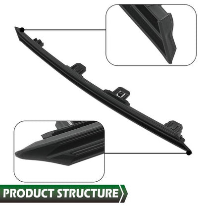 Solid Spare Fit For 2019-2023 Toyota RAV4 Front Bumper Insert Upper Grille Trim Molding Left