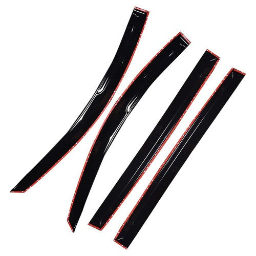 Solid Spare For 04/05/06/07/08/09 Toyota Sienna Acrylic Window Visors Rain Guard Shades