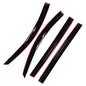 Solid Spare For 04/05/06/07/08/09 Toyota Sienna Acrylic Window Visors Rain Guard Shades