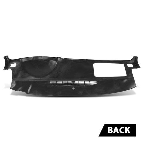 Solid Spare Fit For 2007-2014 Tahoe Avalanche Suburban Yukon TPE Dash Cover Cap Black