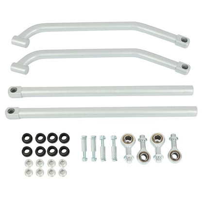 Solid Spare Fit Polaris RZR 1000 XP EPS 15-17 4Pc High Clearance Radius Rods Bars W/Hardware