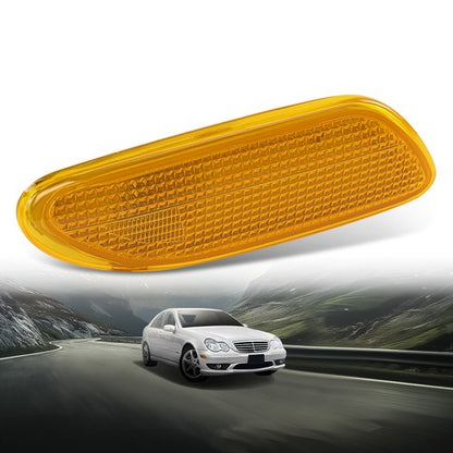 Solid Spare Fit For 2001-2007 Mercedes-Benz C-Class Side Marker Light Right Side MB2551102
