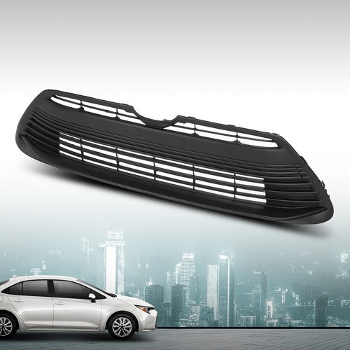 Solid Spare Fit For 2023-2024 Toyota Corolla LE Base XLE Front Bumper Lower Grille Assembly
