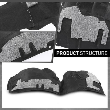Solid Spare Fit For 12-18 Audi A7 Quattro S7 RS7 Front Fender Liner Splash Shield Right Side