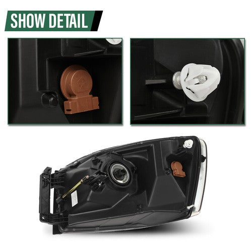 Solid Spare Fit For 07-10 Dodge Ram Truck Front Driving Headlight Lamp Right CH2503180