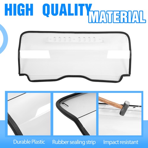 Solid Spare For CFMOTO ZForce 950 Sport/Trail & 800 Trail 23-25 Clear Rear Windshield Vented