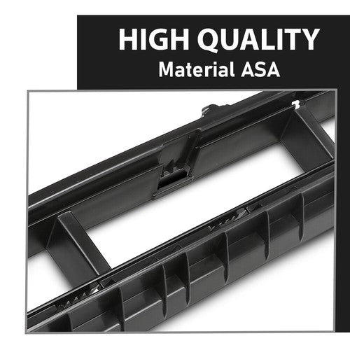 Solid Spare Fit For 2013-2017 Audi SQ5 Q5 S-line Front Bumper Cover Lower Grille Insert Trim