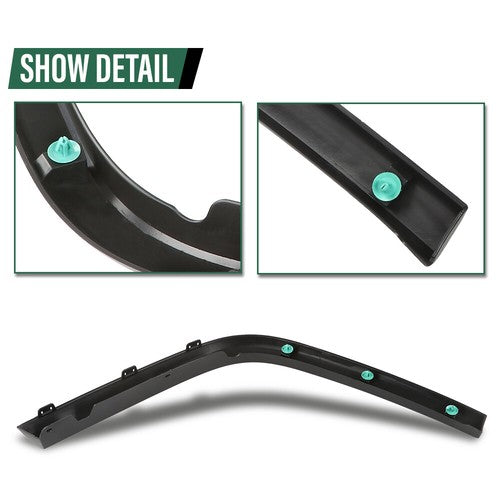 Solid Spare Rear Left Driver Side Wheel Arch Trim Fit For 2011-2022 Jeep Grand Cherokee