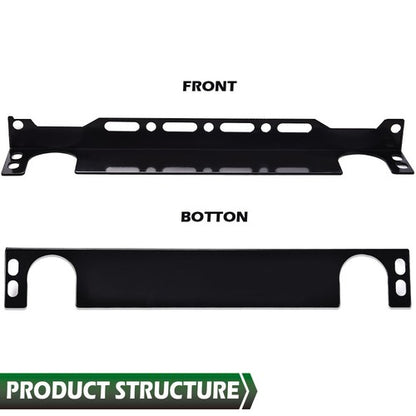 Solid Spare Universal Aluminum Mounting Bracket Short Engine Oil Cooler Radiator Adapter