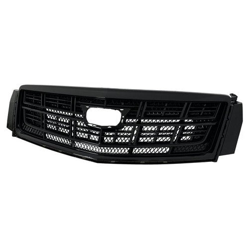 For 2013-2017 Cadillac XTS Front Bumper Black Upper Grille Lower Grill 2PCS