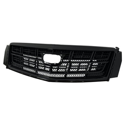 For 2013-2017 Cadillac XTS Front Bumper Black Upper Grille Lower Grill 2PCS