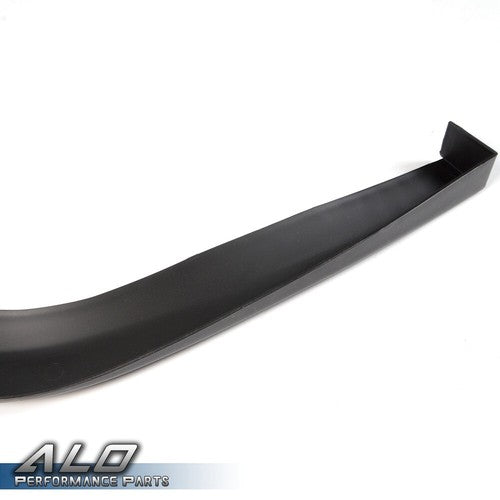 Solid Spare New Black Universal CS Style Under Panel Front Bumper Lip Splitter Chin Spoiler